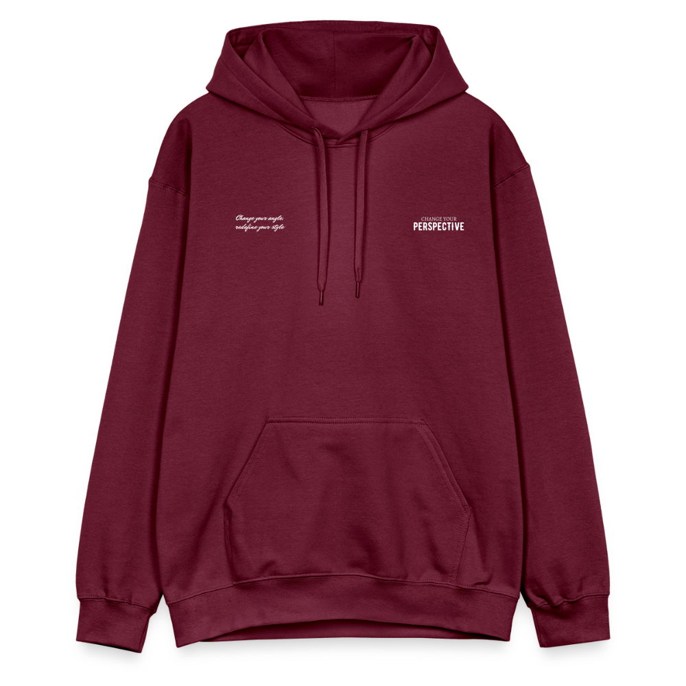 ØREØN PERSPECTIVE NOTHING MATTERS HOODIE - maroon