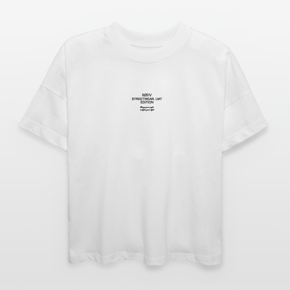 ØREØN IIØIIV OVERSIZED T-SHIRT - white