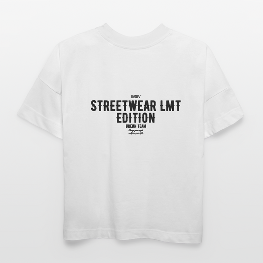 ØREØN STREETWEAR LMT ED OVERSIZED T-SHIRT - white