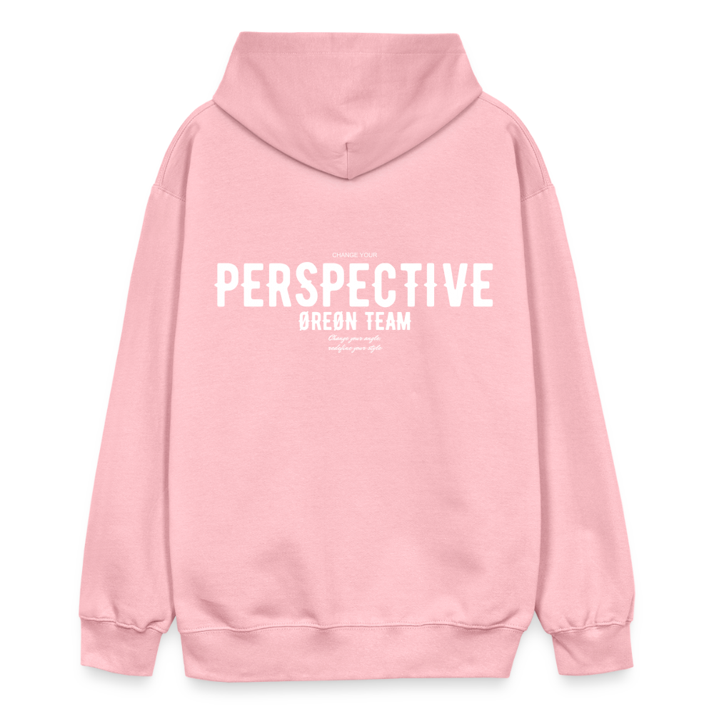 ØREØN PERSPECTIVE HOODIE - light pink