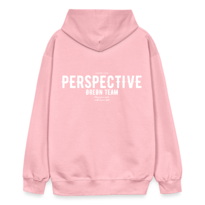 ØREØN PERSPECTIVE HOODIE - light pink