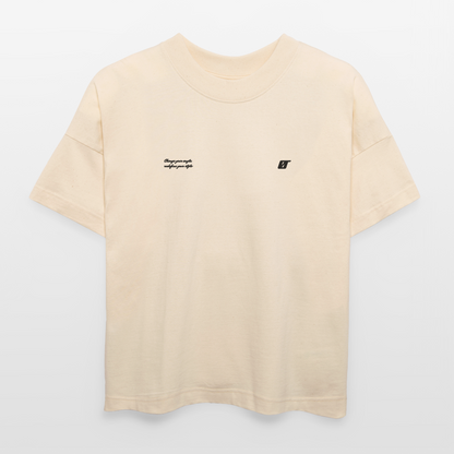 ØREØN OVERSIZED T-SHIRT - natural raw