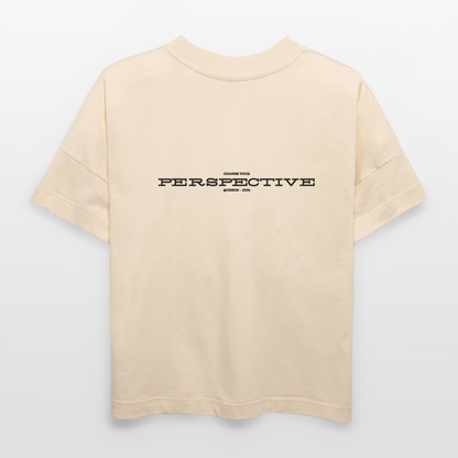 OREON PERSPECTIVE OVERSIZED T-SHIRT - natural raw