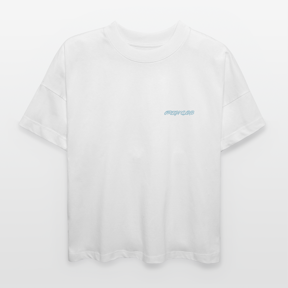 PERSPECTIVE OREON CLUB OVERSIZED T-SHIRT - white