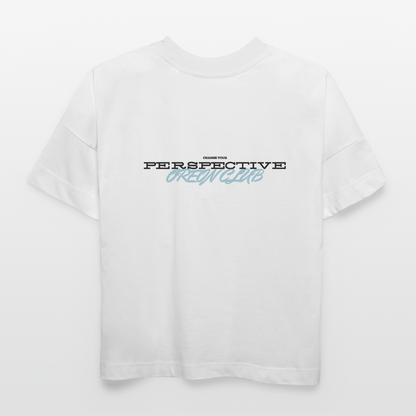 PERSPECTIVE OREON CLUB OVERSIZED T-SHIRT - white