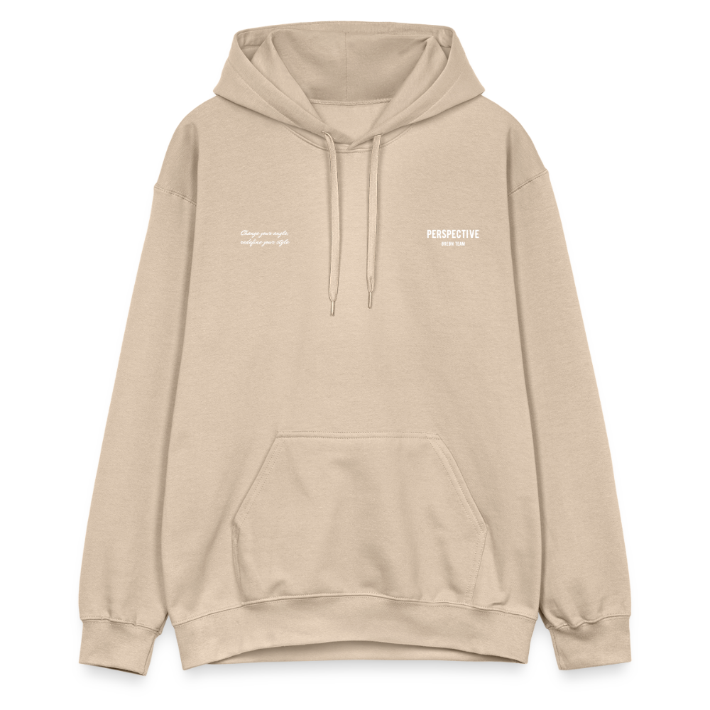 ØREØN PERSPECTIVE HOODIE - sand