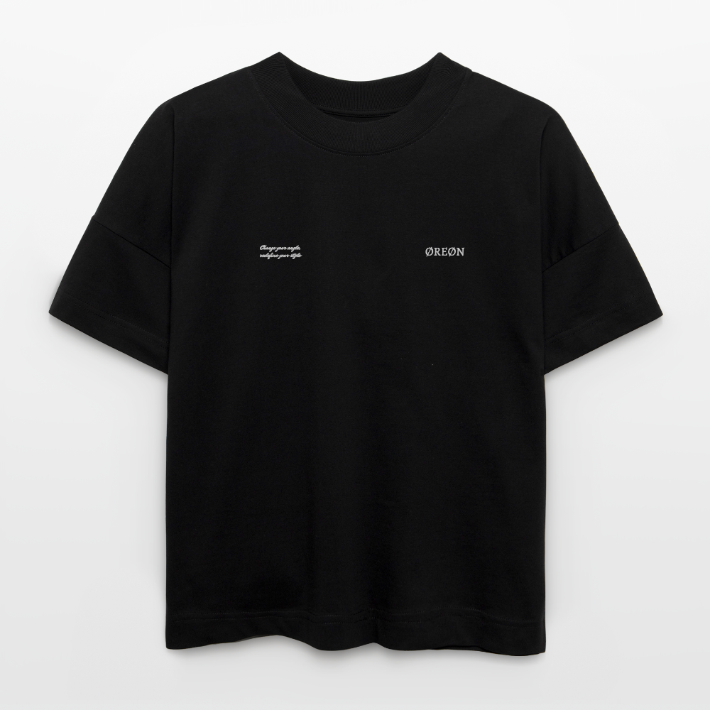 ØREØN RAVE TØ THE GRAVE 2.Ø OVERSIZED T-SHIRT - black