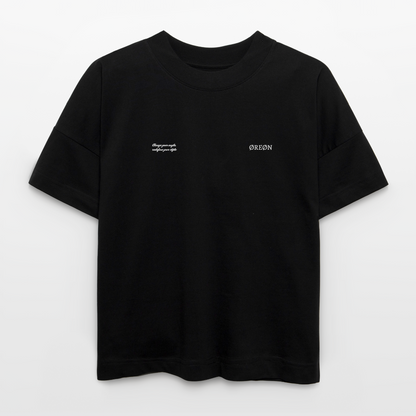 ØREØN RAVE TØ THE GRAVE 2.Ø OVERSIZED T-SHIRT - black