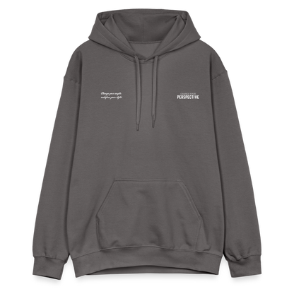 ØREØN PERSPECTIVE NOTHING MATTERS HOODIE - dark grey