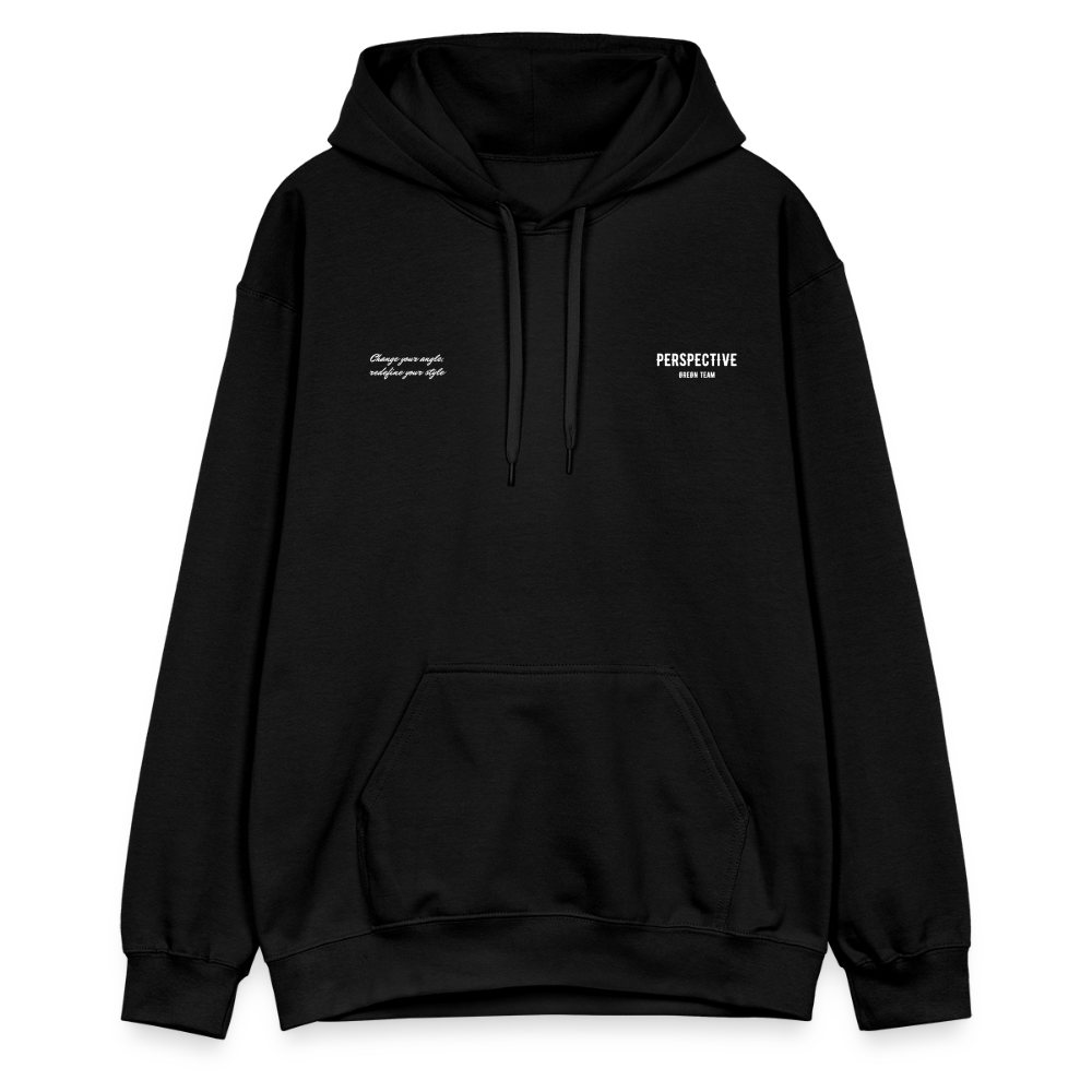 ØREØN PERSPECTIVE HOODIE - black