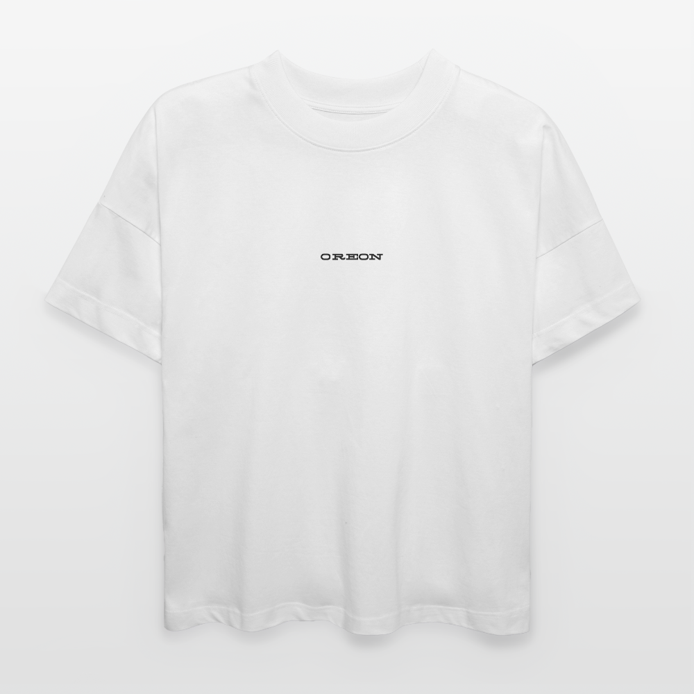 OREON PERSPECTIVE OVERSIZED T-SHIRT - white