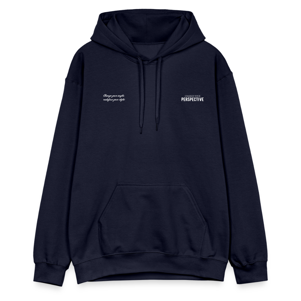 ØREØN PERSPECTIVE NOTHING MATTERS HOODIE - navy