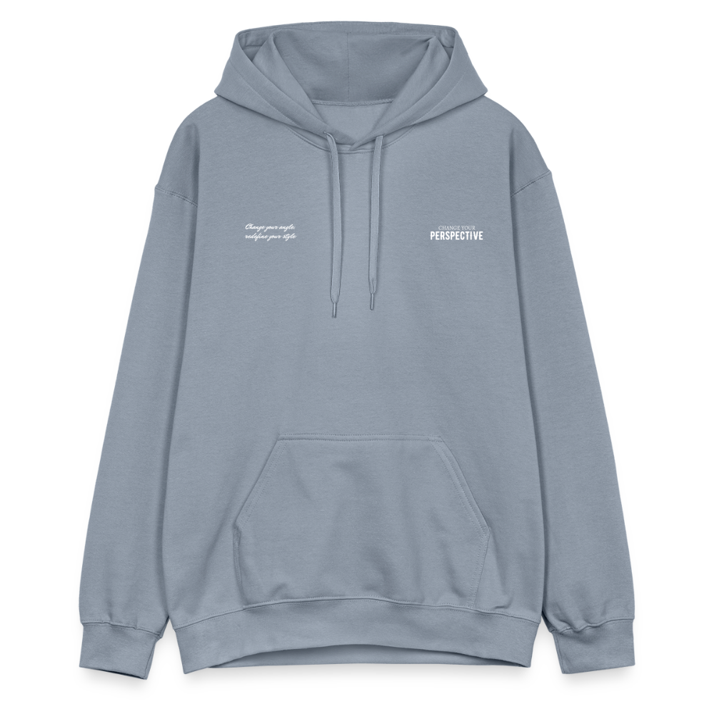 ØREØN PERSPECTIVE NOTHING MATTERS HOODIE - blue