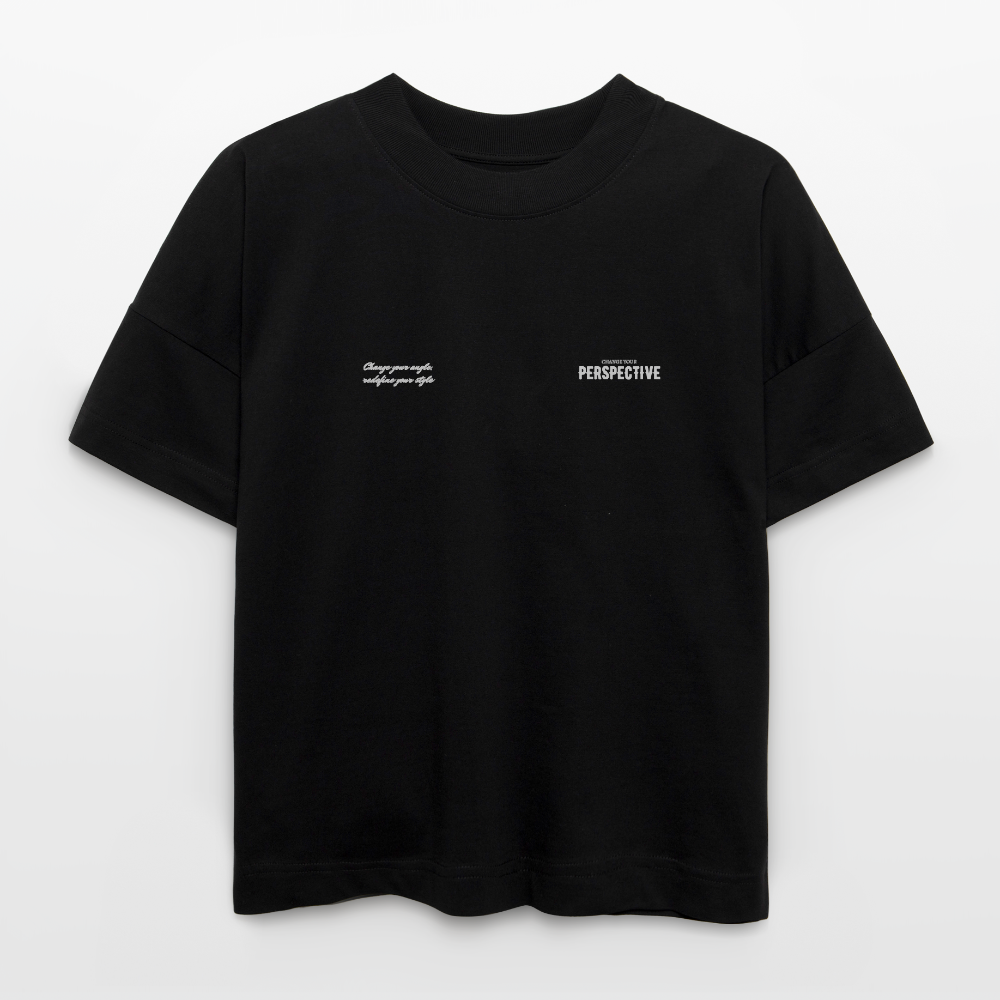 ØREØN PERSPECTIVE NOTHING MATTERS OVERSIZED T-SHIRT - black