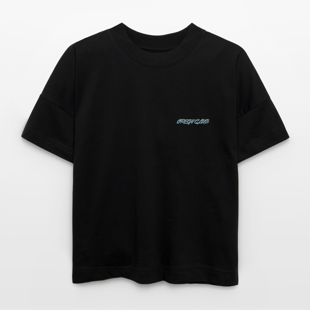 PERPSECTIVE OREON CLUB OVERSIZED T-SHIRT - black