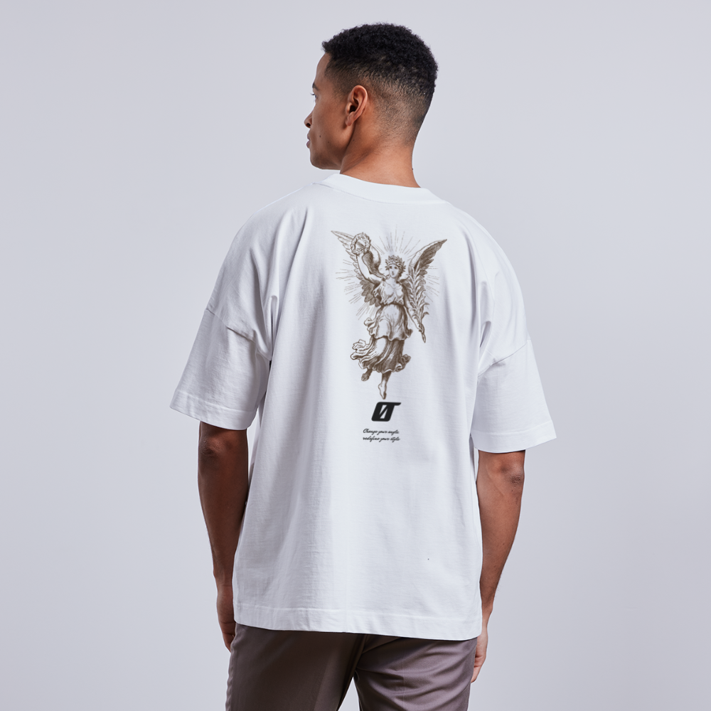 OREON ANGEL OVERSIZED T-SHIRT - white