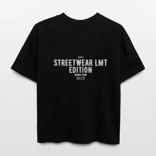 ØREØN STREETWEAR LMT ED OVERSIZED T-SHIRT - black