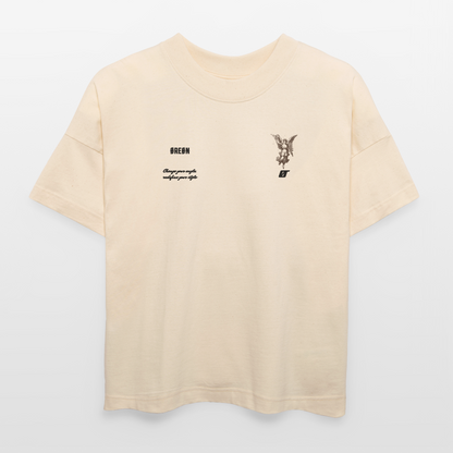 OREON ANGEL OVERSIZED T-SHIRT - natural raw