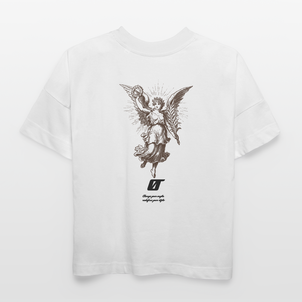 OREON ANGEL OVERSIZED T-SHIRT - white