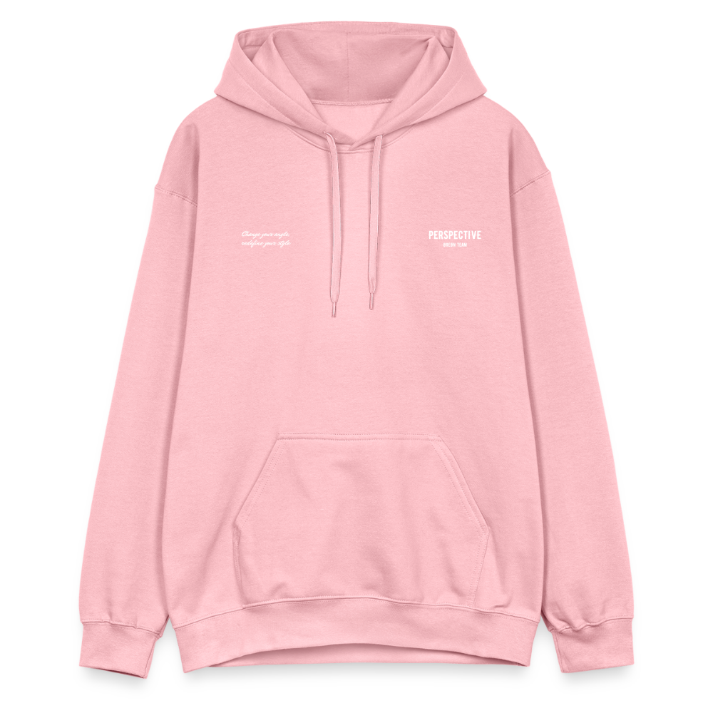 ØREØN PERSPECTIVE HOODIE - light pink